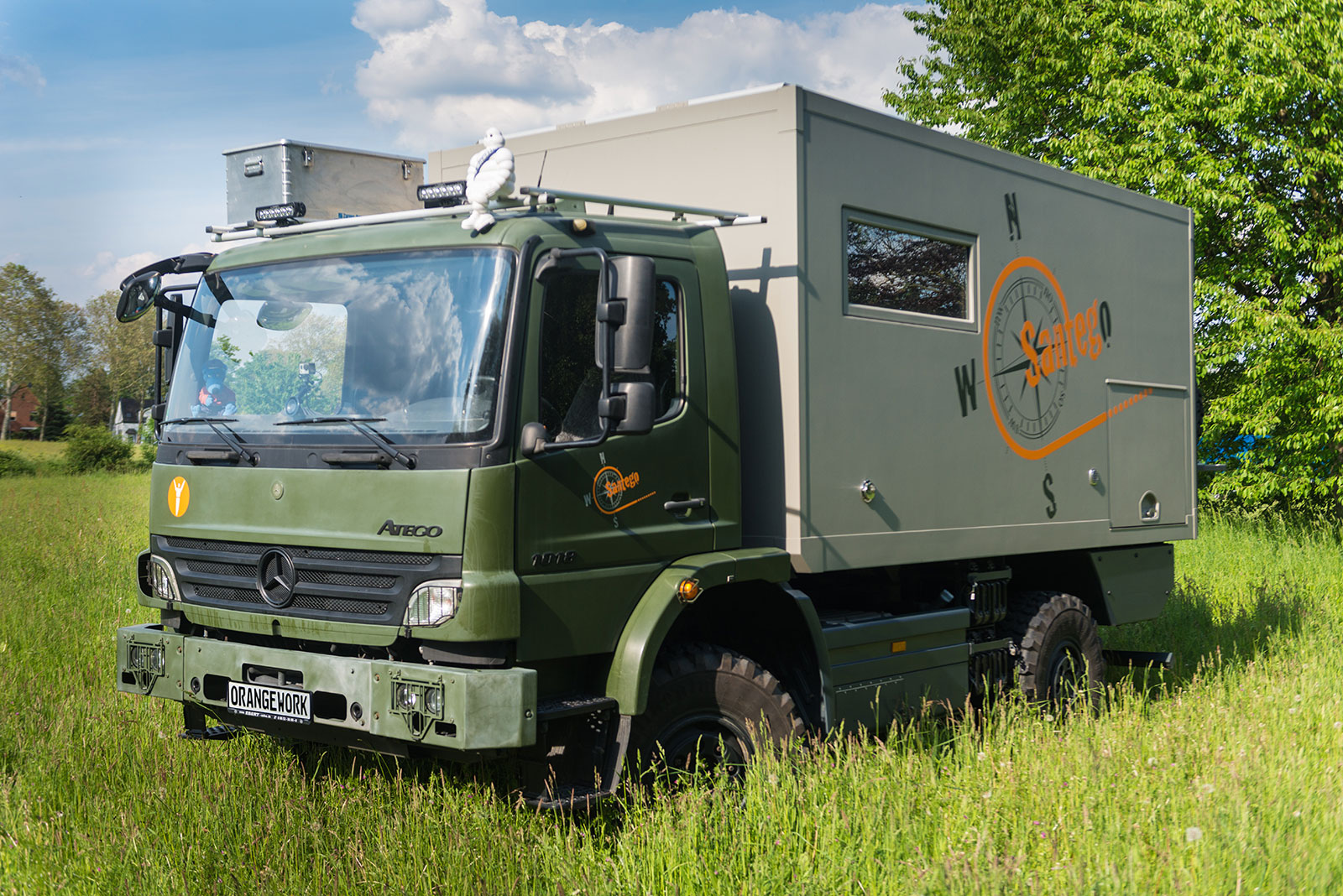 Mercedes Atego 1018 Allradmobil