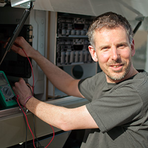 Elektroniker Christian Schmidt